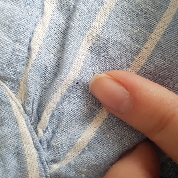 Zara Trafaluc Cotton Striped Oversized Tunic Size XS - Picture 15 of 16